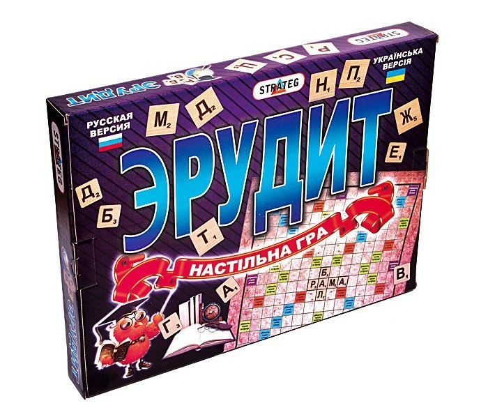 Настільна гра "Ерудит" ЯУ 30451 оптом